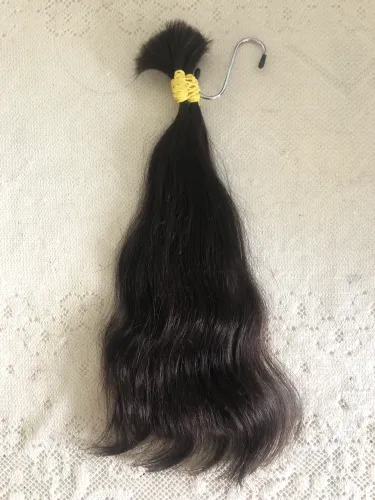 Cabelo humano 47 cm