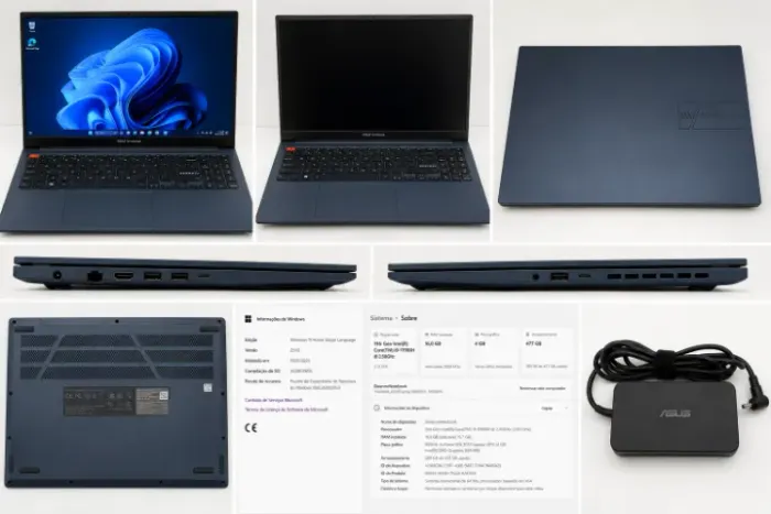 Notebook ASUS Vivobook Pro 15 i9 RTX 3050 | 16GB RAM | SSD 512GB | 144Hz