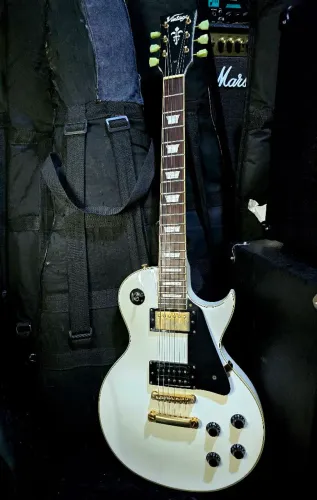 Guitarra Les Paul custom vintage V100 /ñ Gibson epiphone prs fender ibanez esp ltd jackson