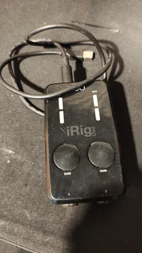 Interface gravação iRig pro duo ik multimedia