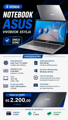 Nootbok Asus