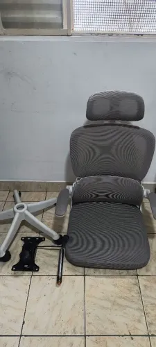 Cadeira ergonômica reclinável SEM PISTÃO