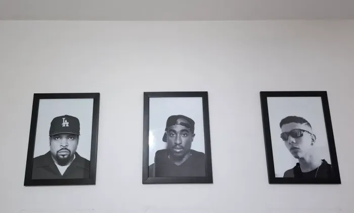 3 Quadros 33x24 Para Decorar sua casa ou Seu Ambiente, Trapers, Rappers e Hip Hop