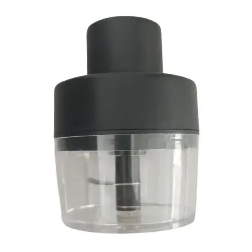 Processador de Alimentos Push Manual 200ML 2 Lâminas Inox Casa Cozinha Utilidades  