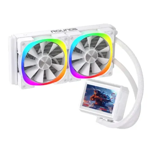 WATER COOLER ROUND 5 NOTUS 240MM WHITE