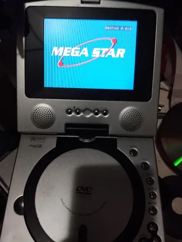 DVD portátil obs não tá lendo o disco 