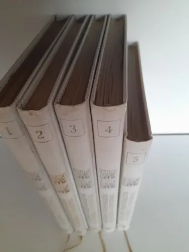 coleção livros grandes personagens da historia universal 5 volumes bom estado