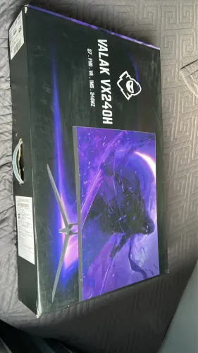 Monitor Gamer Mancer Valak VX240H 27? Curvo - 240Hz | 1ms | FreeSync