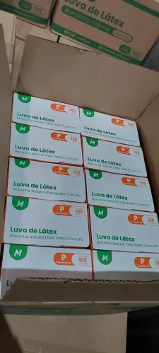 Luvas latex