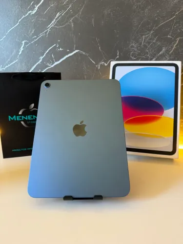 Ipad 11 128gb Azul Semi novo, Garantia Apple com caixa!