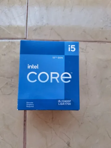 COOLER BOX INTEL i5-12400F + CAIXA ORIGINAL NOVO