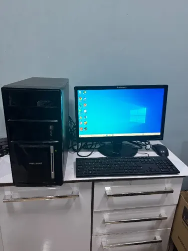 Pc Completo Intel Core i5 4GB com Monitor 19 Polegadas, Teclado e Mouse