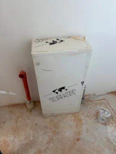 BANCADA LAVABO QUARTZO BRANCO 40x80cm