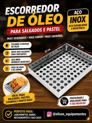 Escorredor de óleo
