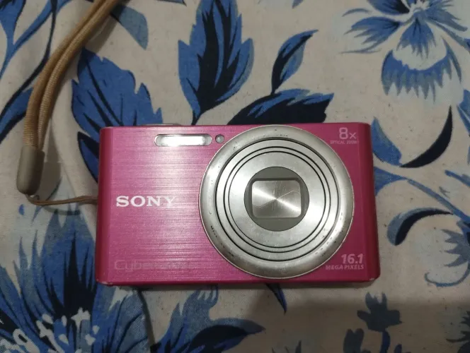 Sony Cyber-shot DSC-W730 Rosa 16.1MP 8x Zoom - Bom Estado