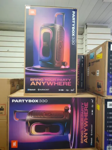 JBL partybox 330 Lançamento 2780,00