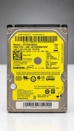 HD seagate 750GB