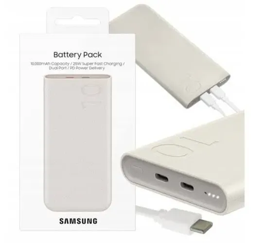 Carregador Portátil Powerbank Samsung 10000mAh 25W (Original e Lacrado)