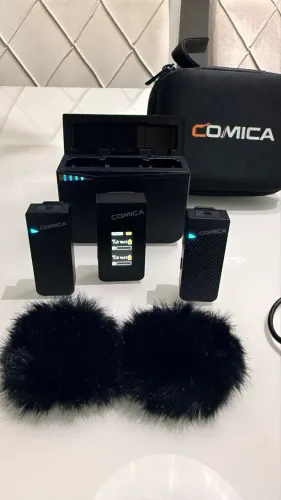Microfone lapela comica vimo c