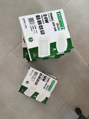 Lâmpadas de embutir - cor branca 110w
