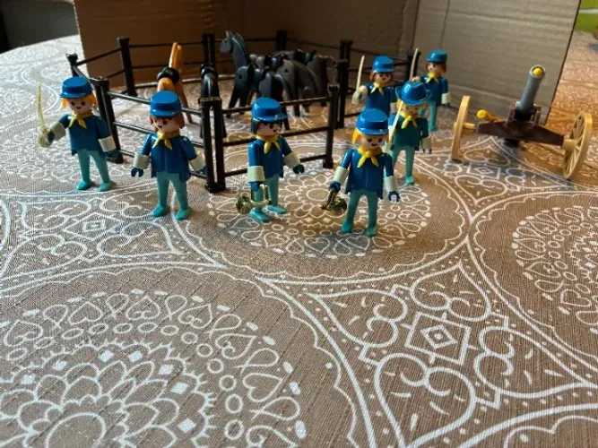 Playmobil - 7ª cavalaria exército EUA
