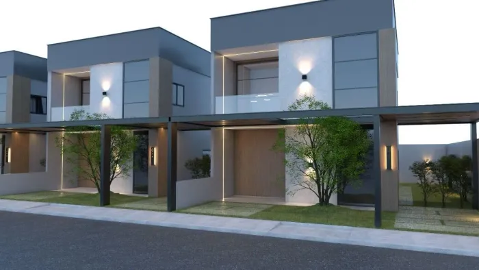 Pronta pra Morar! Casa Duplex 4 Quartos no Condomínio Ville Dor - Jardim Eldorado, São Luí