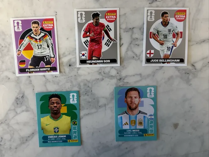 Figurinhas legend. Copa 2026