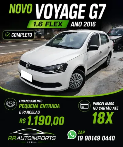 Volkswagen Voyage Trendline 1.6 T.flex 8V 4P 2017
