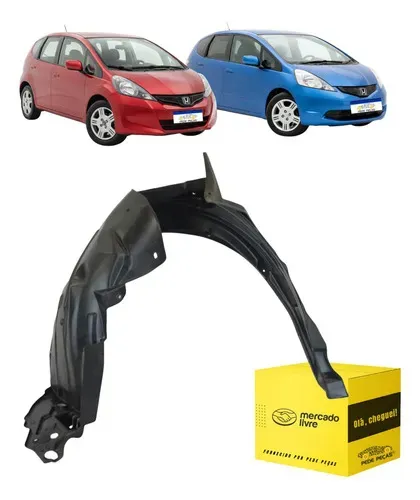 Parabarro Dianteiro Honda Fit Lx Cx Ex 2009 10 11 A 2014 Ld