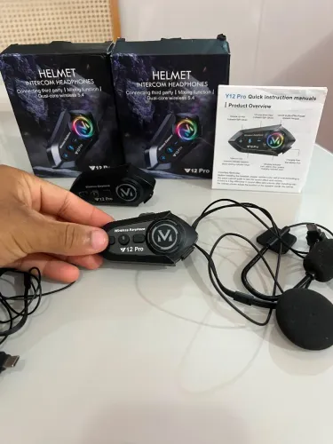 PAR DE INTERCOMUNICADOR V12 PRO