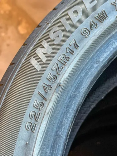 4 Pneus 225/45 R17 - Desapego (Ganhe 4 Bicos Novos!)