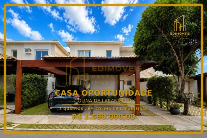 Oportunidade única em Colina de Laranjeiras: casa com vista para área verde!