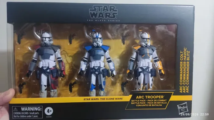 Star Wars the Black series 3pack.arc Troopers exclusivo pulse