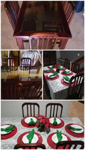 Mesa 6 cadeiras