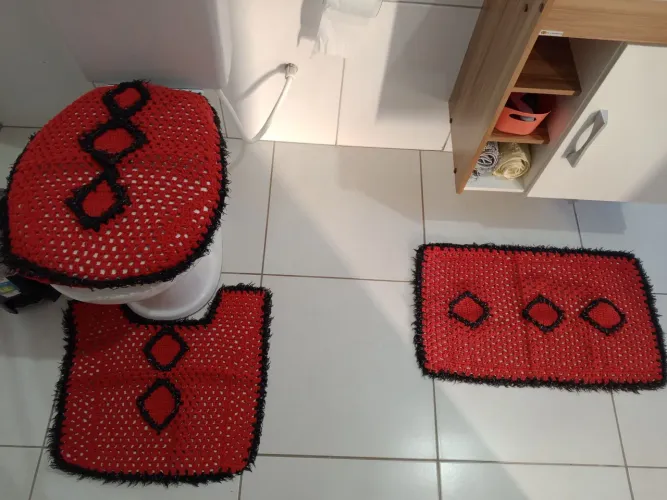 Tapete de crochê