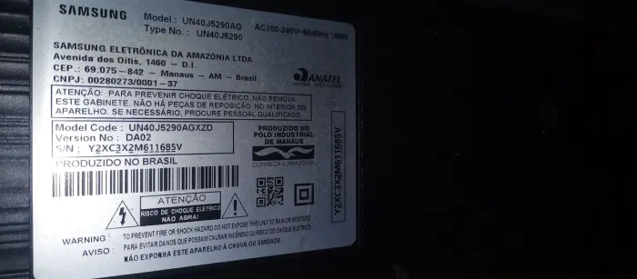 Placa Tv Samsung un40j5290 
