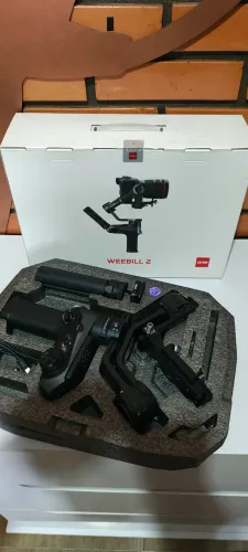 Estabilizador Gimbal Zhiyun Weebill 2 Profissional - Suporta Lentes Pesadas