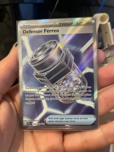 CARTA POKEMON DEFENSOR FÉRREO