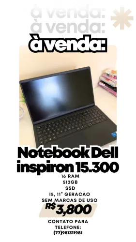 Notebook Dell Inspiron 15300