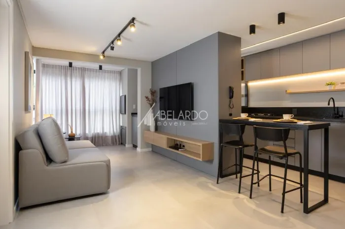 Apartamento totalmente mobiliado para Locação - 400 Metros da Vila Germânica!