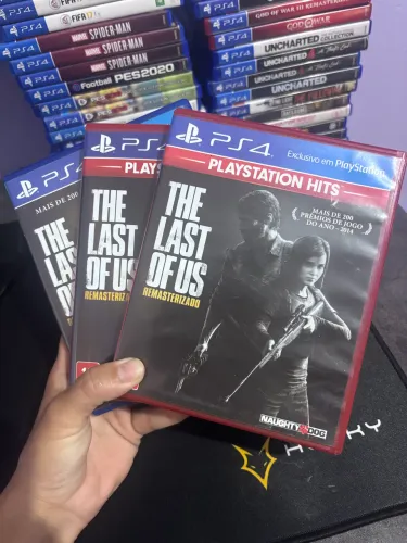 Jogo PS4 - The last of Us REMASTERIZADO CD PS4