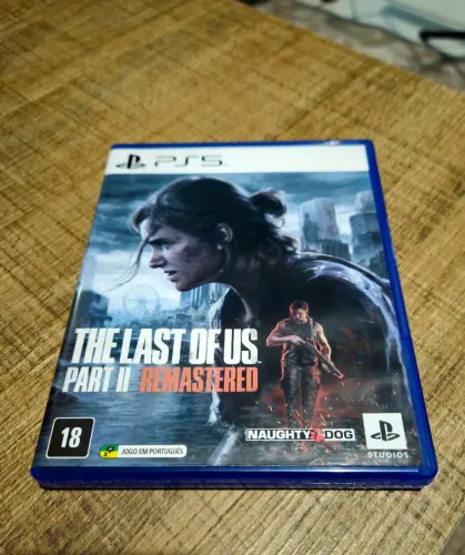 The last of us part 2 remastered ps5 jogo extremamente conservado