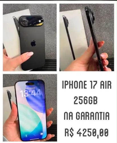 iPhone Air 256gb na caixa ainda na garantia