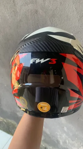 CAPACETE FW3 GTR - TAMANHO 60 - 350$
