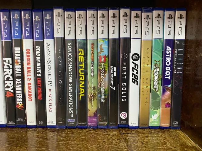 Jogos originais p/ Ps4 e Ps5