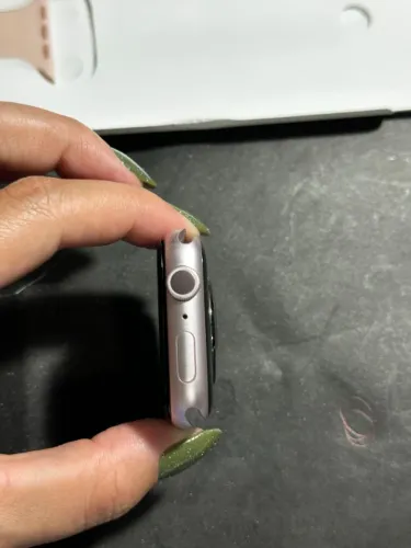 Apple Watch Series 9 45mm Rosa - OLX Pay - Faço Troca e Parcelo 18x 