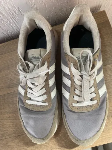 Tênis Casual Feminino Adidas - Cinza
