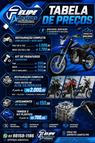 Felipe adesivos e pintura automotiva