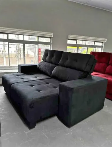 SOFA RETRATIL RECLINÁVEL 2MT NEW YORK FRETE GRÁTIS