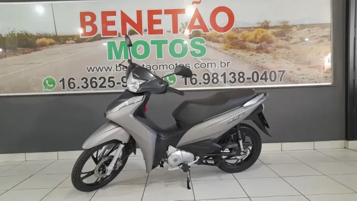 HONDA BIZ 125i PRATA 2024